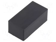 Enclosure: designed for potting; X: 15mm; Y: 40mm; Z: 20mm; black SUPERTRONIC