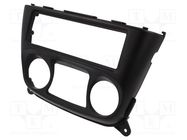 Radio frame; Nissan; 1 DIN; black ACV