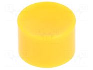Button; Illumin: none; Body: yellow; MPA KNITTER-SWITCH