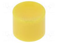 Button; Illumin: none; Body: yellow; ABS; MPA KNITTER-SWITCH