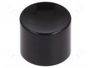 Button; Illumin: none; Body: black; ABS; MPA KNITTER-SWITCH