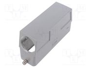 Enclosure: for HDC connectors; Han® B; size L32B; for cable; M40 HARTING