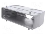 Enclosure for connectors: HDC; size L32B; for cable; Han® B; IP65 HARTING