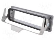 Enclosure for connectors: HDC; size L32B; Han® B; IP65; straight HARTING