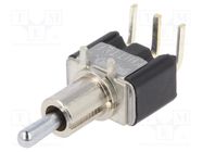 Switch: toggle; Pos: 3; SPDT; ON-OFF-ON; 6A/125VAC; 6A/6VDC; STM KNITTER-SWITCH