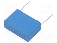 Capacitor: polyester; 2.2uF; 160VAC; 250VDC; 27.5mm; ±10%; THT; reel EPCOS