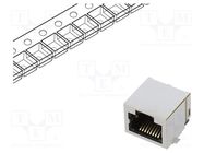 Connector: RJ45; socket; PIN: 8; gold-plated; Layout: 8p8c; on PCBs PHOENIX CONTACT