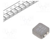 Inductor: wire; SMD; 470nH; Ioper: 18.7A; 4mΩ; ±20%; Isat: 21A; 100kHz KEMET