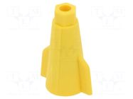 Quick splice; 41A; 400V; screwed; yellow; 1÷6mm2; quick splice SIMET