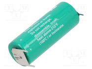 Battery: lithium; A; 3V; 2400mAh; non-rechargeable; Ø17x45mm VARTA MICROBATTERY