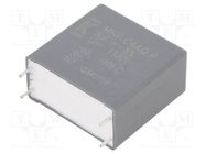 Capacitor: polypropylene; DC-Link; 8uF; ESR: 8.7mΩ; THT; ±5%; 12.9A KEMET