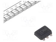 IC: digital; D flip-flop; Ch: 1; CMOS; SMD; reel,tape; 74LVC; 10uA TEXAS INSTRUMENTS