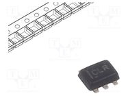 IC: digital; configurable,multiple-function; IN: 3; CMOS; SMD; 10uA 