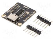Audio files playing module; UART; 3.3÷5VDC; 23x24.5mm; 128MB DFROBOT