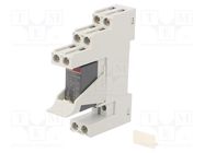 Relay: interface; SPDT; Ucoil: 230VAC; for DIN rail mounting; CR-P ABB