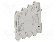 Circuit breaker; Urated: 24VDC; 0.5A; Poles: 1; IP20; 6x97.8x94mm WAGO