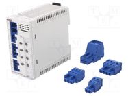 Circuit breaker; Urated: 24VDC; Inom: 0.5A; Poles: 4; IP20; 500000h WAGO