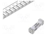 Fuse: fuse; time-lag; 8A; 250VAC; 125VDC; SMD; ceramic; 3x10.1mm SCHURTER