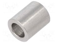 Spacer sleeve; 12mm; cylindrical; stainless steel; Out.diam: 10mm DREMEC