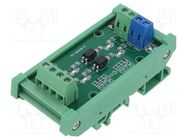 Module: converter; logic level shifter; 3.3VDC; Ch: 2; 40x87x39mm DFROBOT