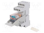 Relay: interface; 4PDT; Ucoil: 24VDC; for DIN rail mounting ABB