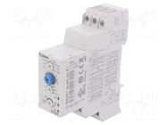Automation module: timer; 0,1s÷100h; DPDT; 250VAC/8A; 24VDC; IP20 CROUZET
