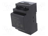 Power supply: switching; for DIN rail; 60W; 15VDC; 4A; 85÷264VAC XP POWER