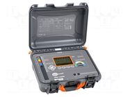 Meter: grounding resistance; LCD; 200mA; 0÷19.9kΩ; IP54,IP67 SONEL