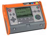 Meter: grounding resistance; LCD; 200mA; 0÷19.99kΩ; IP54; 25V,50V SONEL