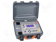 Meter: short circuit loop impedance; LCD; VAC: 0÷550V; IP67 SONEL