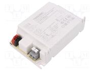 Power supply: switching; LED; 40W; 30÷54VDC; 900mA; 198÷264VAC TRIDONIC