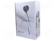 Fan: AC; 45W; 220÷240V; Ø: 250mm; Len: 1.5m; Plug: straight 