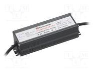 Power supply: switching; 60W; 12VDC; 5A; 180÷295VAC; IP67; -20÷50°C ELECTROSTART