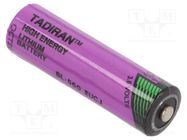 Battery: lithium (LTC); 14505; 3.6V; 1800mAh; Ø14.7x50.5mm 