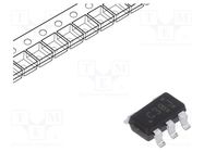 IC: digital; NAND; Ch: 1; IN: 2; CMOS; SMD; SOT23-5; 1.65÷5.5VDC; 10uA TEXAS INSTRUMENTS