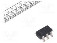 IC: digital; NOT; Ch: 2; CMOS; SMD; SOT23-6; 1.65÷5.5VDC; -40÷125°C TEXAS INSTRUMENTS