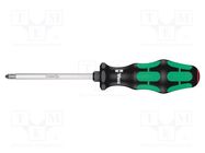 Screwdriver; Phillips; PH2; Blade length: 100mm WERA