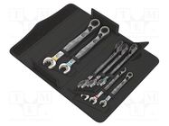 Wrenches set; inch,combination spanner,with ratchet; 8pcs. 