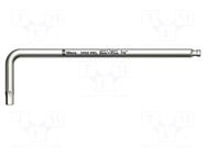 Wrench: hex key; inch,Hex Plus,spherical; HEX 5/32" WERA