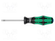 Screwdriver; Hex Plus key; HEX 4mm; Blade length: 75mm WERA