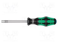 Screwdriver; Hex Plus key; HEX 6mm; Blade length: 80mm WERA