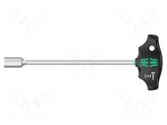 Screwdriver; 6-angles socket; HEX 13mm; Blade length: 230mm WERA