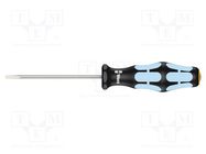 Screwdriver; slot; 3,0x0,5mm; Blade length: 80mm 