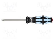 Screwdriver; Phillips; PH2; Blade length: 100mm WERA