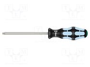 Screwdriver; Torx®; TX40; Blade length: 130mm; Overall len: 242mm WERA