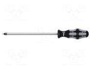 Screwdriver; square; RB4; Blade length: 200mm; Overall len: 312mm WERA
