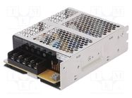 Power supply: switching; for building in; 50W; 15VDC; 3.4A; OUT: 1 OMRON