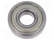 Bearing: ball; Øint: 20mm; Øout: 52mm; W: 15mm; bearing steel 