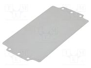 Mounting plate; steel; Plating: zinc RAYCHEM RPG