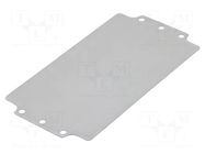 Mounting plate; steel; Plating: zinc RAYCHEM RPG